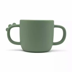 Silikon-Becher Peekaboo Croco Grün