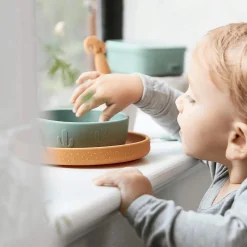 Silikon-Geschirrset Stick & Stay Lalee