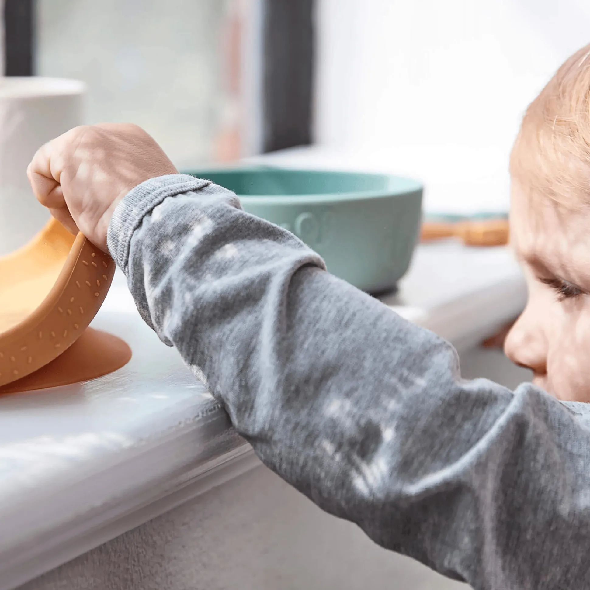 Silikon-Geschirrset Stick & Stay Lalee