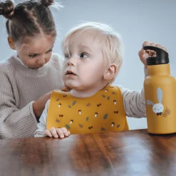 Silikon-Lätzchen Hase Gelb