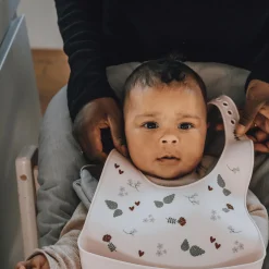 Silikon-Lätzchen Hase Rosa