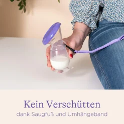 Silikon-Milchpumpe