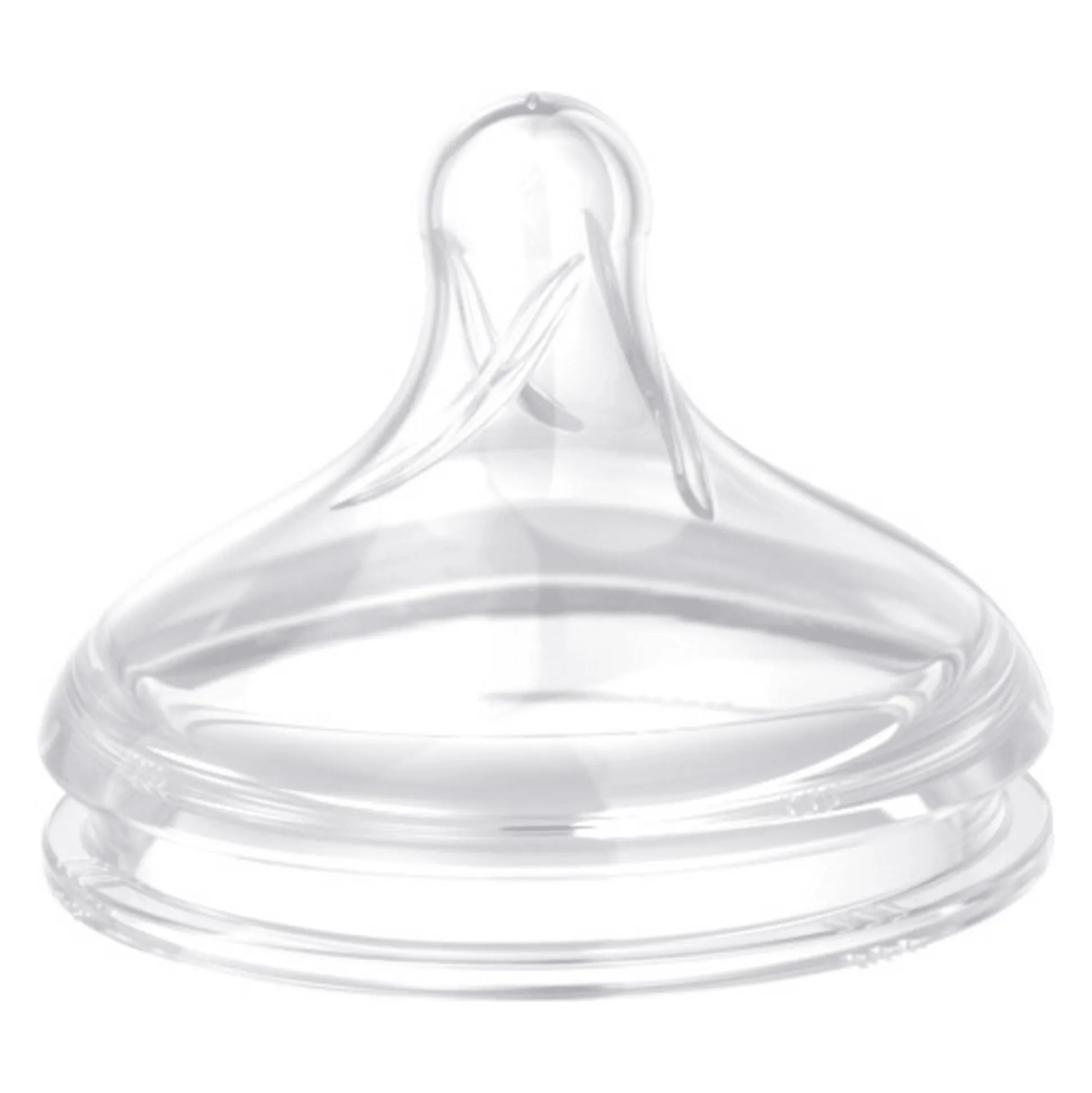 Silikonsauger Gr. 2 für Baby-Weithalsflaschen