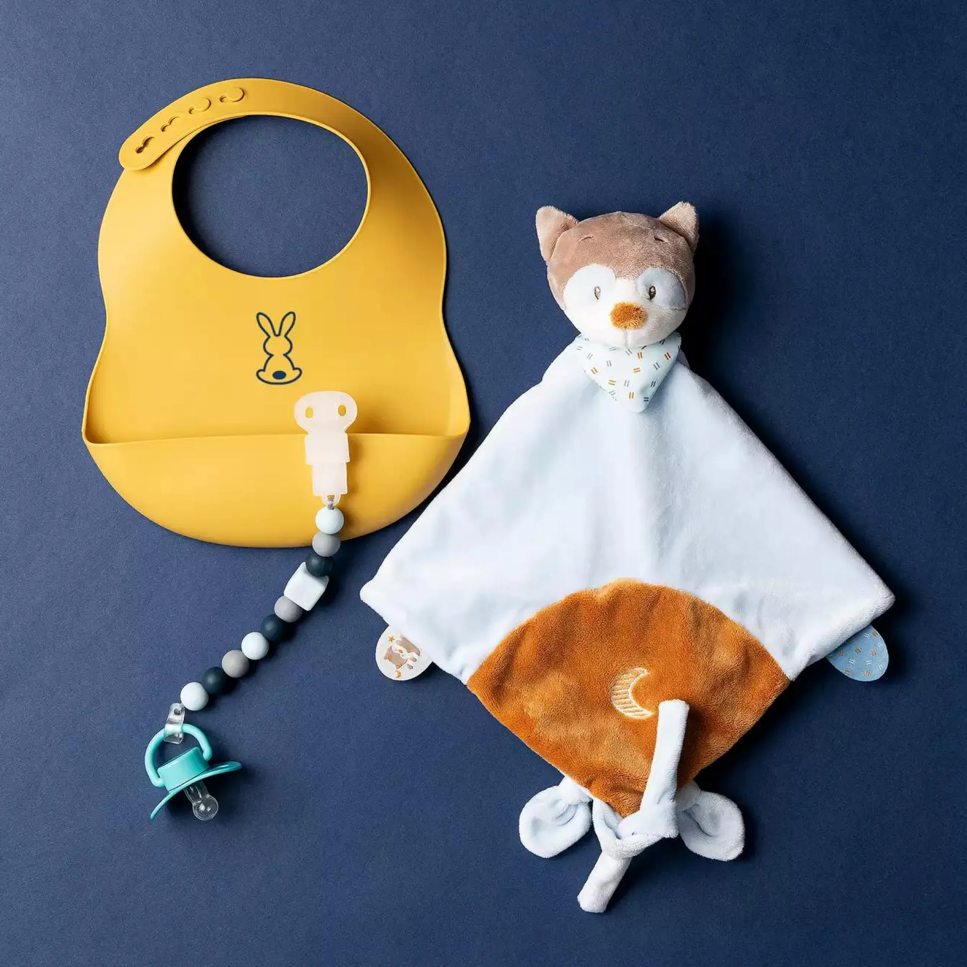 Silikon-Schnullerkette