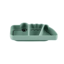 Silikonteller Stick & Stay Croco