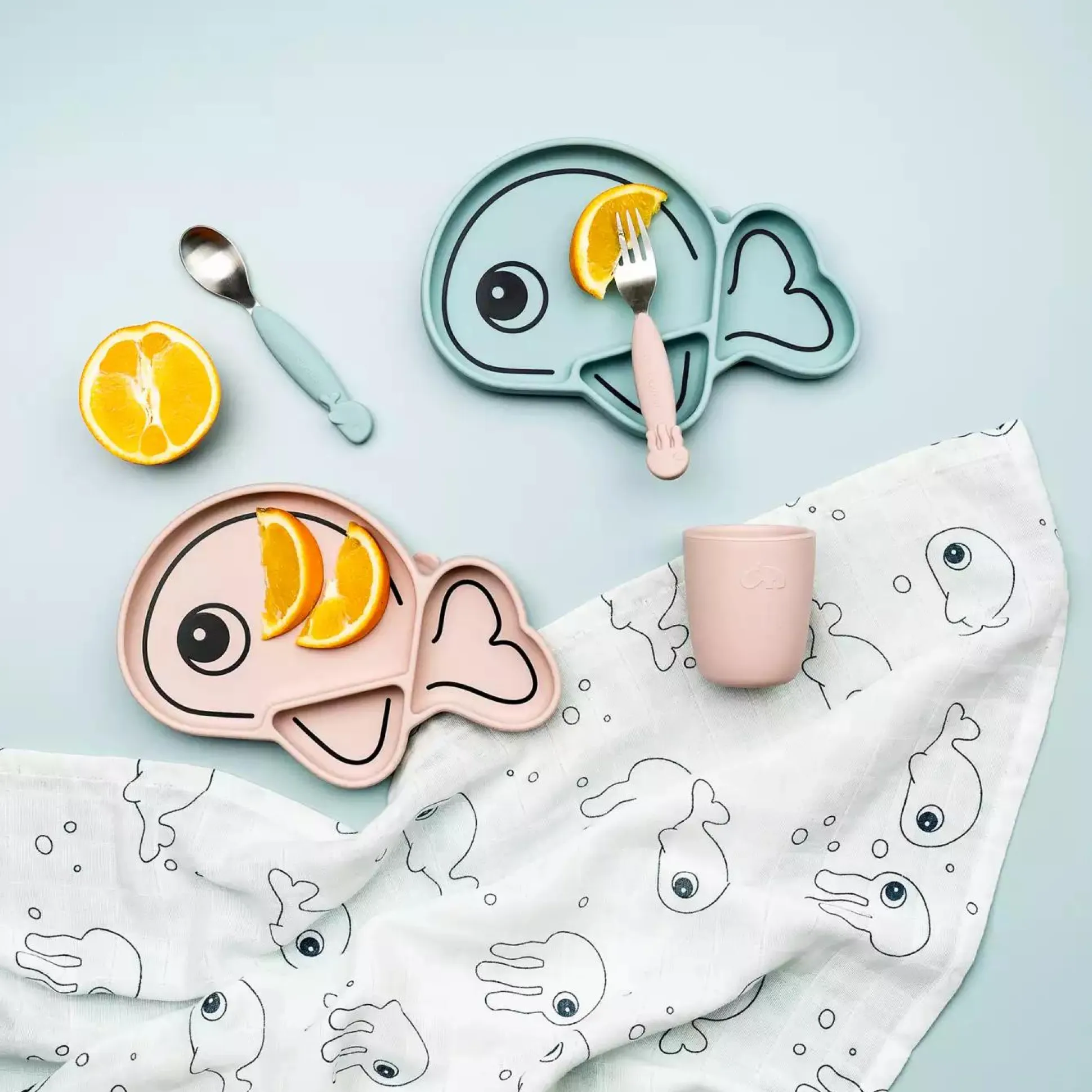 Silikonteller Stick & Stay Wally