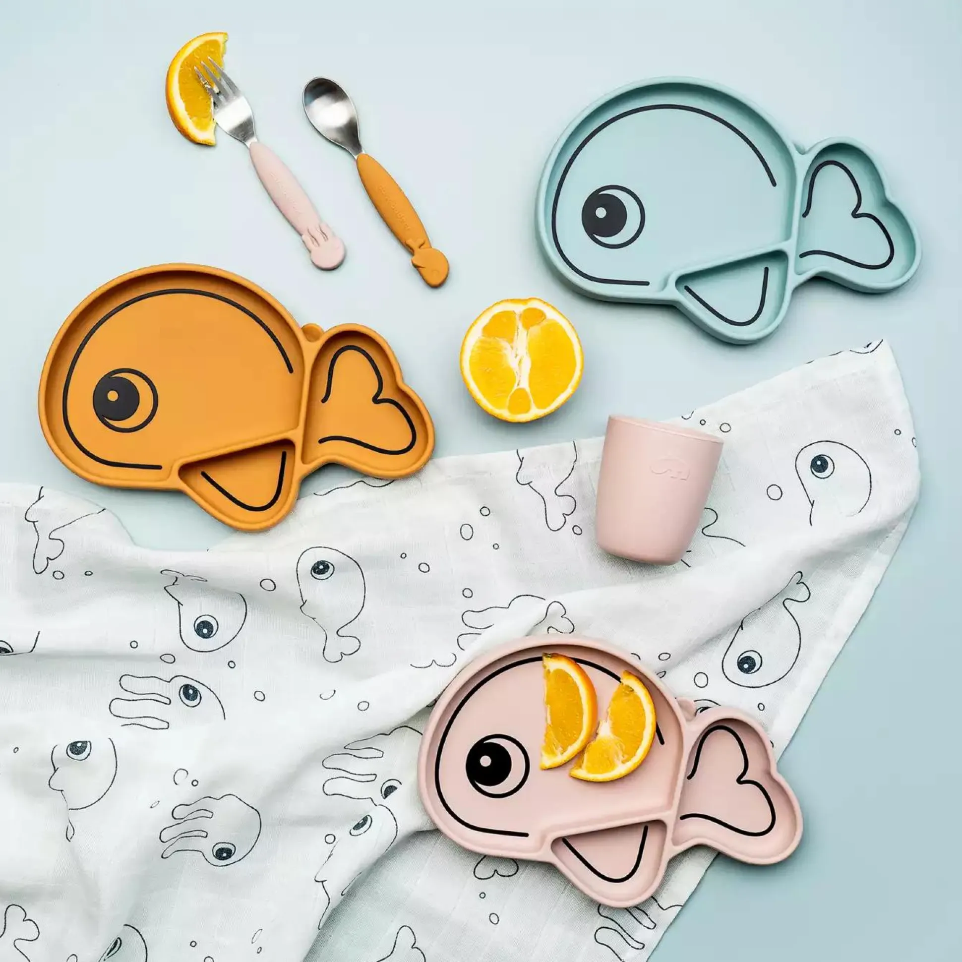 Silikonteller Stick & Stay Wally