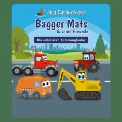 Sing Kinderlieder - Bagger Mats & seine Freunde: Die schönsten Fahrzeuglieder
