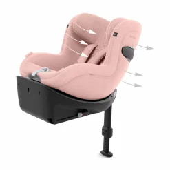 Sirona Ti- i-Size Peach Pink