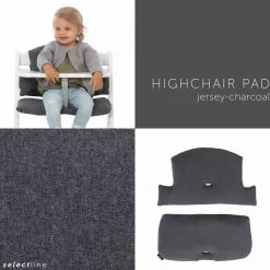 Sitzverkleinerer Alpha Select Jersey Charcoal