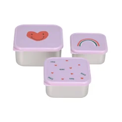 Snackbox Happy Rascals Heart Lavender