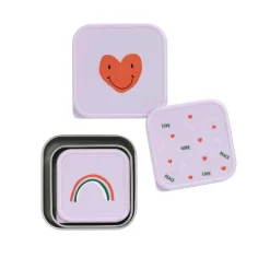 Snackbox Happy Rascals Heart Lavender