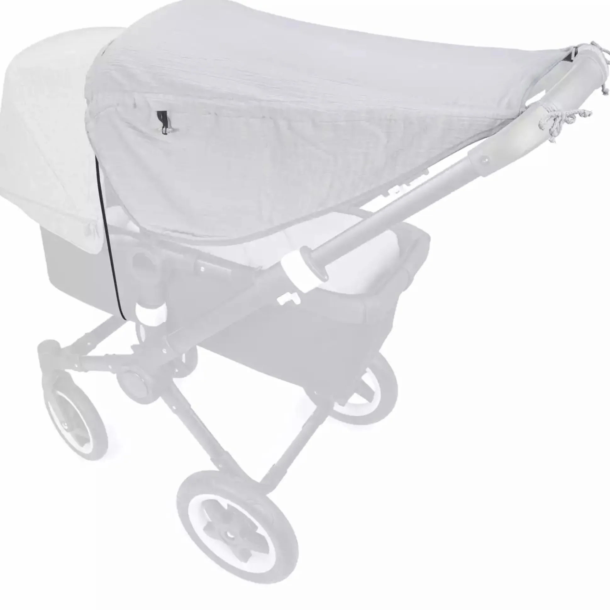 Sonnensegel Johanna Musselin Grey