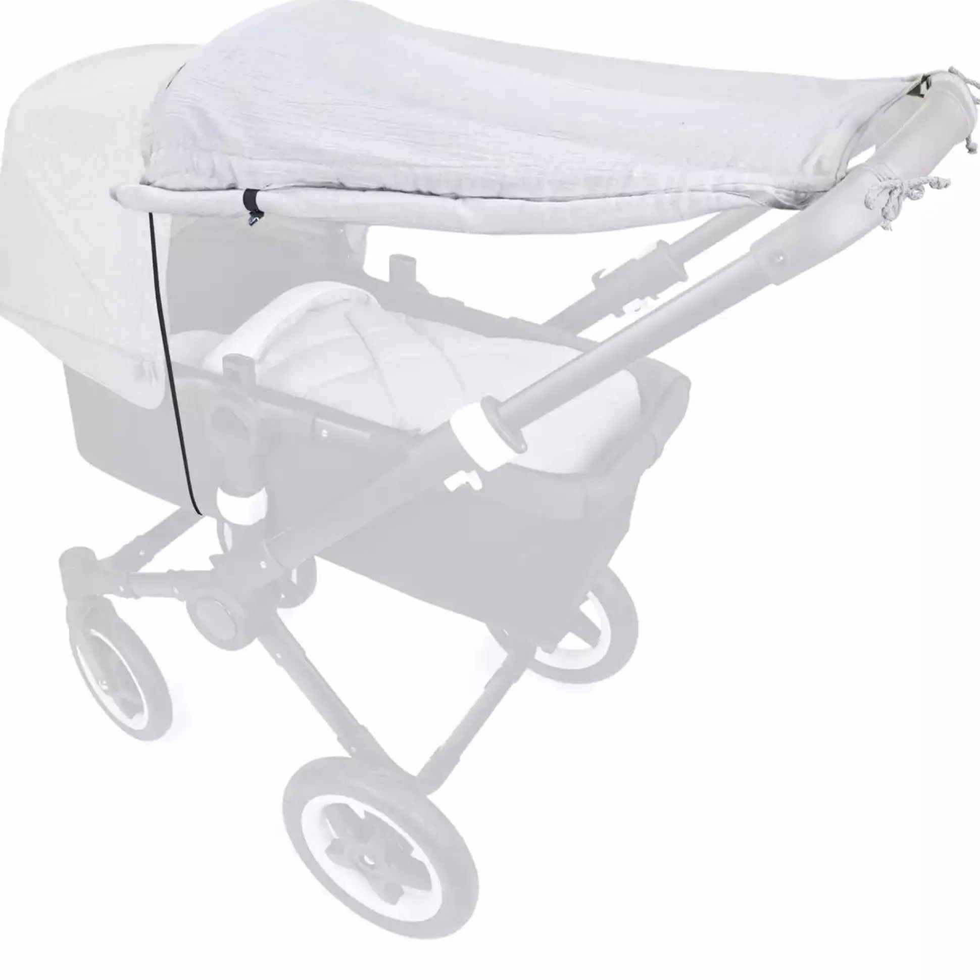 Sonnensegel Johanna Musselin Grey