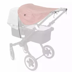 Sonnensegel Johanna Musselin Altrosé