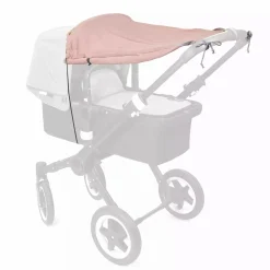 Sonnensegel Johanna Musselin Altrosé