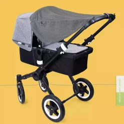 Sonnensegel Johanna Musselin Graphit