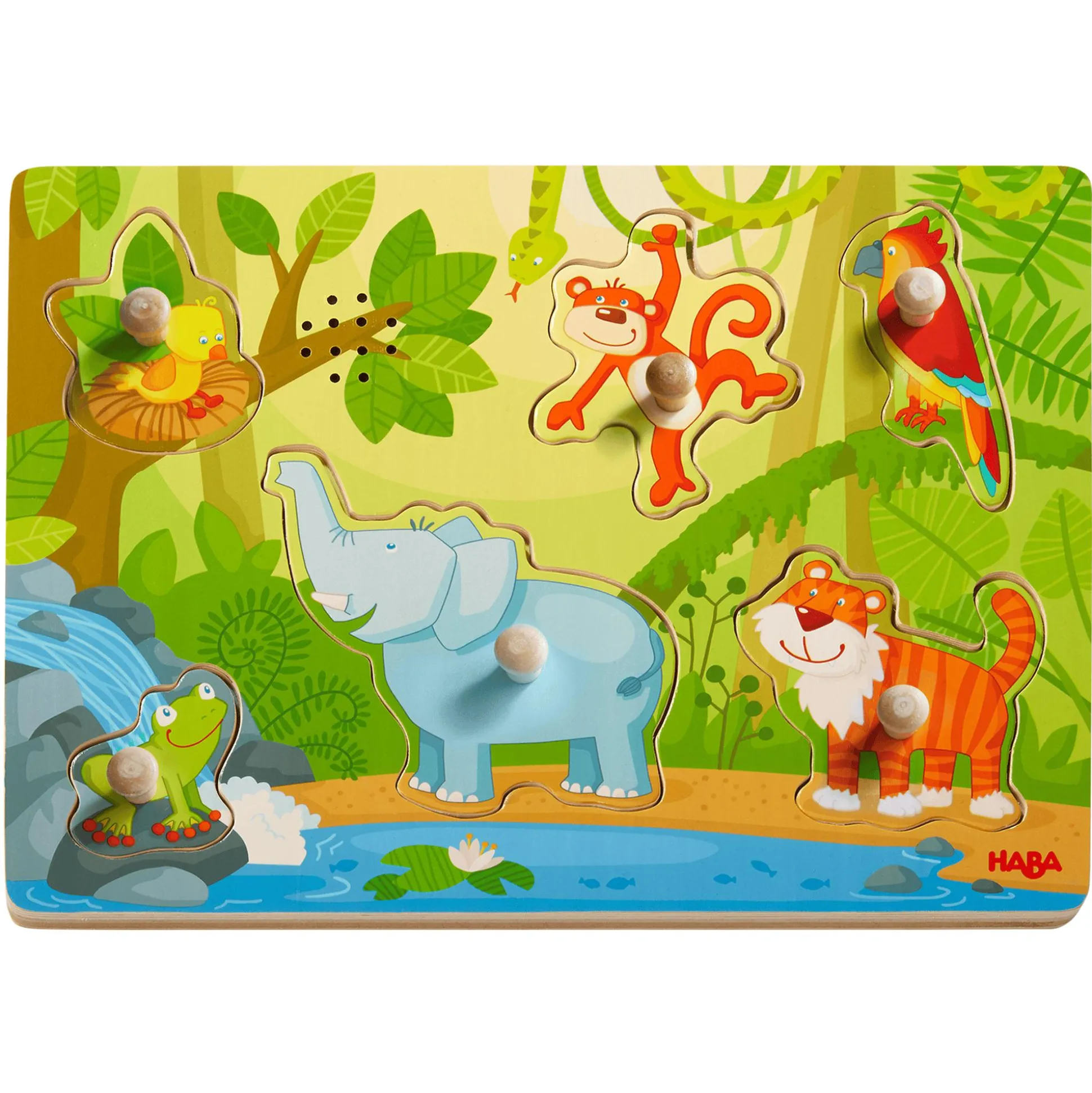 Sound-Greifpuzzle Im Dschungel