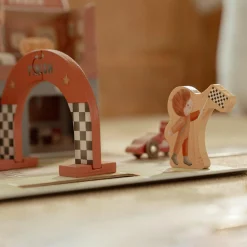 Spielkoffer mit Rennbahn