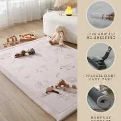 Spielteppich Cloud Safari 170 x 120 cm