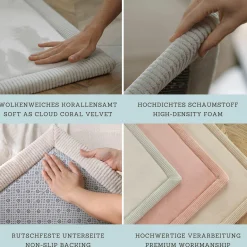 Spielteppich Cloud Soft Mint 200 x 150 cm