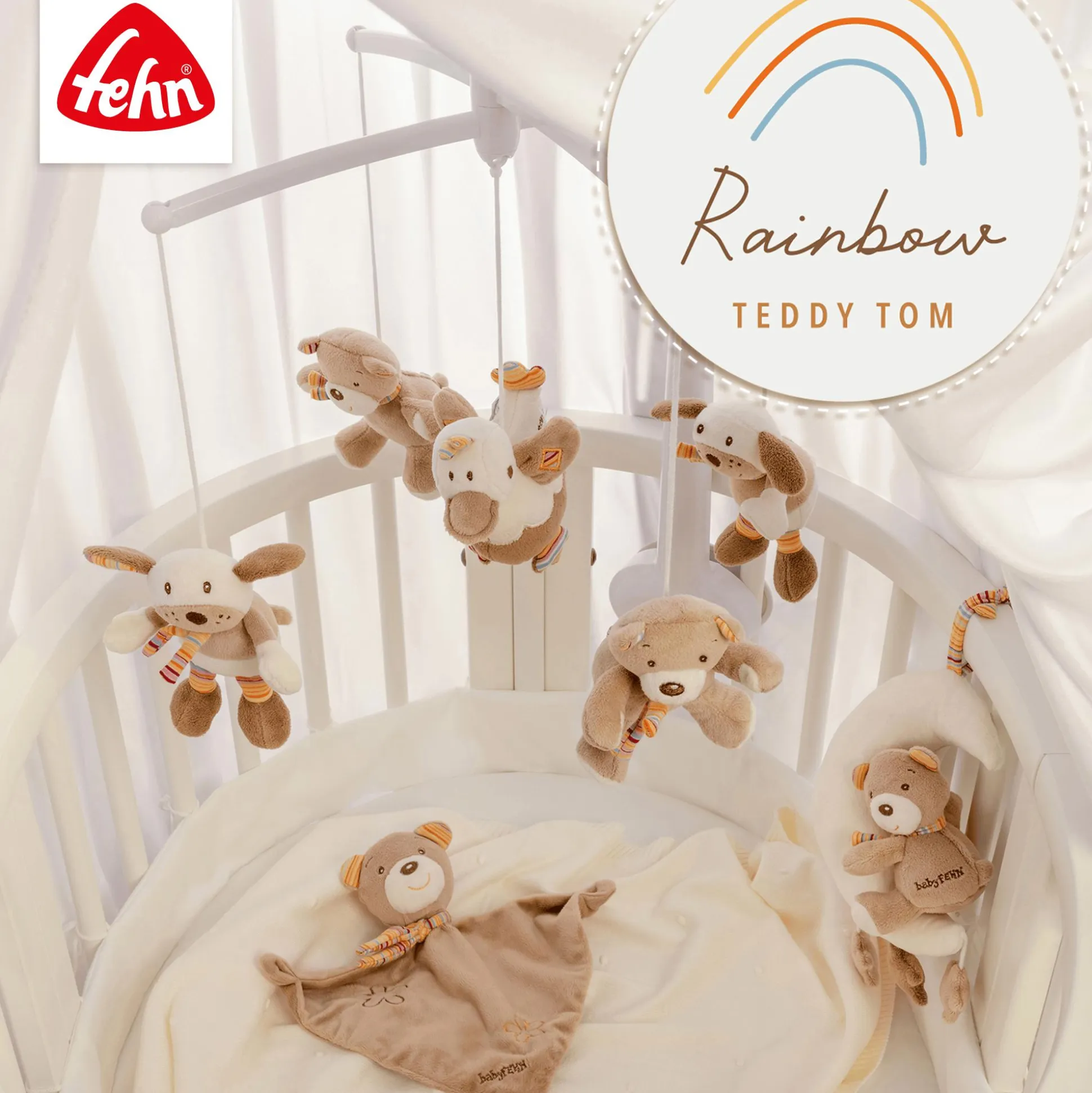 Spieluhr Teddy im Mond