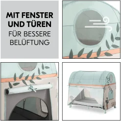 Spielzelt für Reisebett Plants