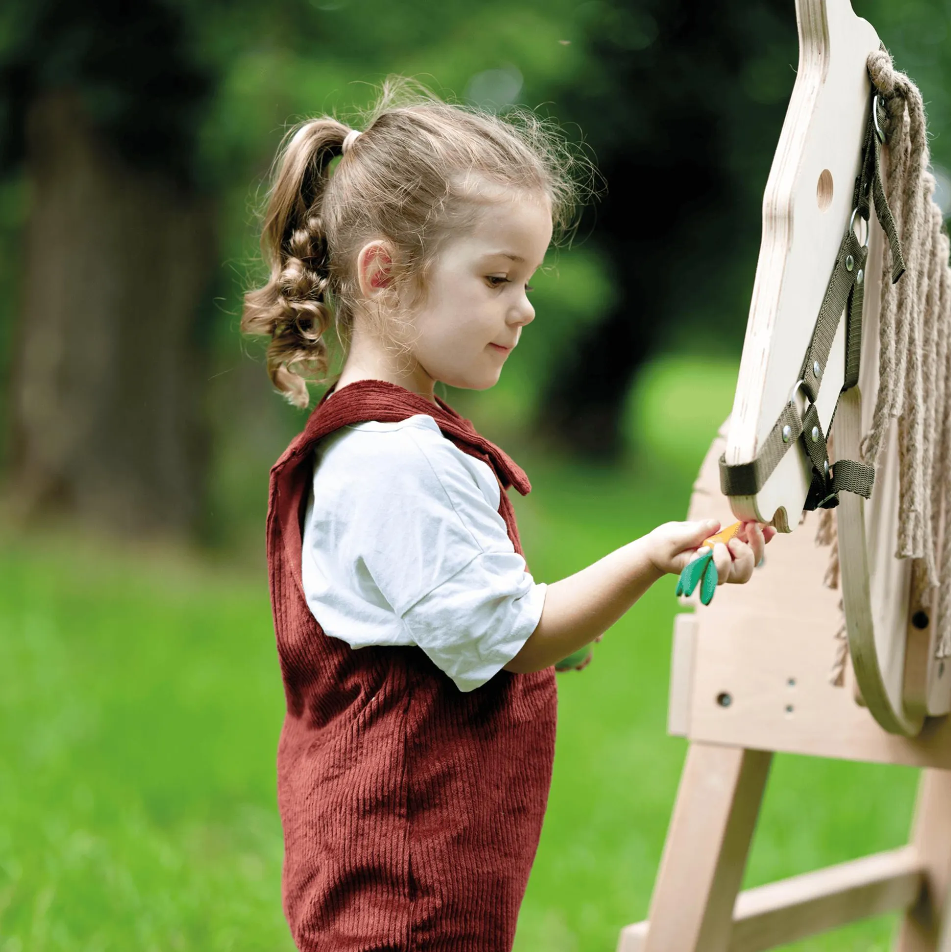 Spielzeug Pferdepflege-Set mit Tasche