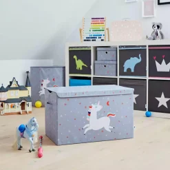 Spielzeugtruhe Einhorn