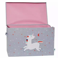 Spielzeugtruhe Einhorn