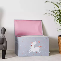 Spielzeugtruhe Einhorn