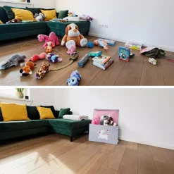 Spielzeugtruhe Einhorn