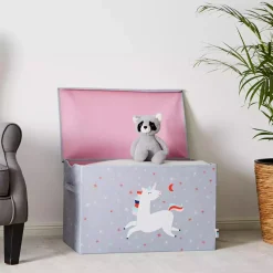 Spielzeugtruhe Einhorn