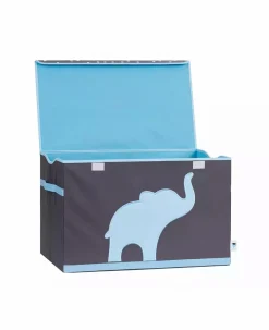 Spielzeugtruhe mit Elefant