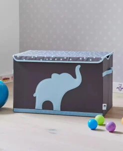 Spielzeugtruhe mit Elefant