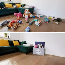 Spielzeugtruhe Panda