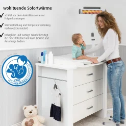 Standfuß-Heizstrahler EasyHeat Flex