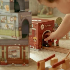 Stapelblöcke mit Autos