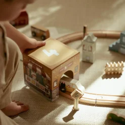 Stapelblöcke mit Autos