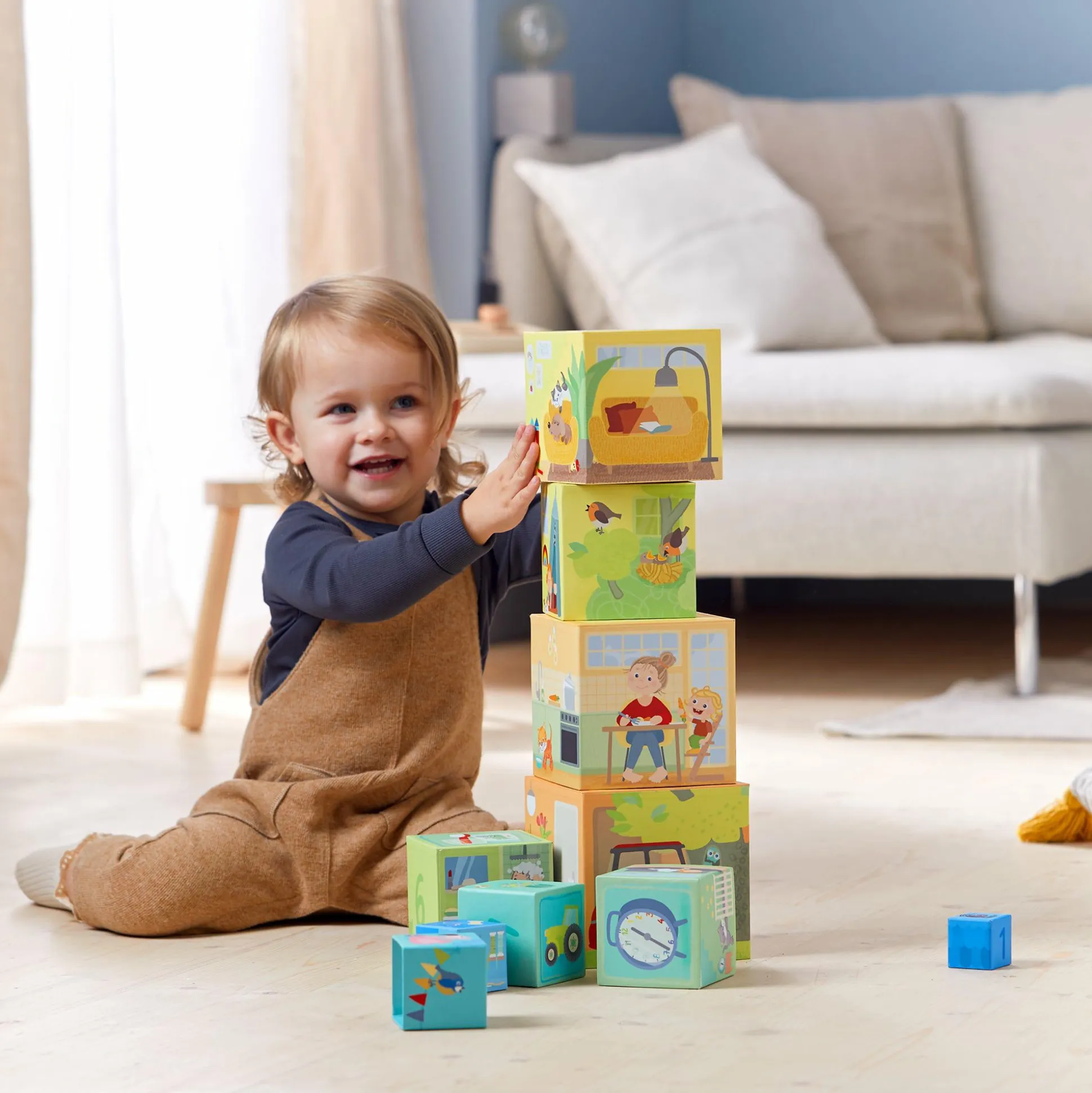 Stapelwürfel Mein Zuhause