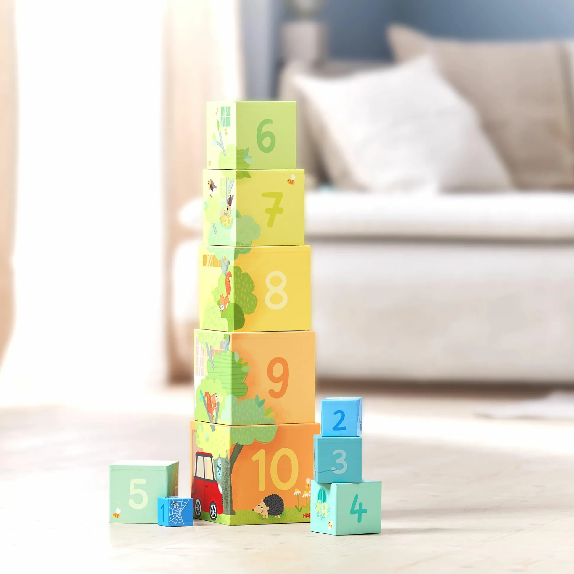 Stapelwürfel Mein Zuhause