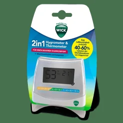 Starter Kit 2-in-1 Hygrometer & Thermometer mit VapoPads Menthol