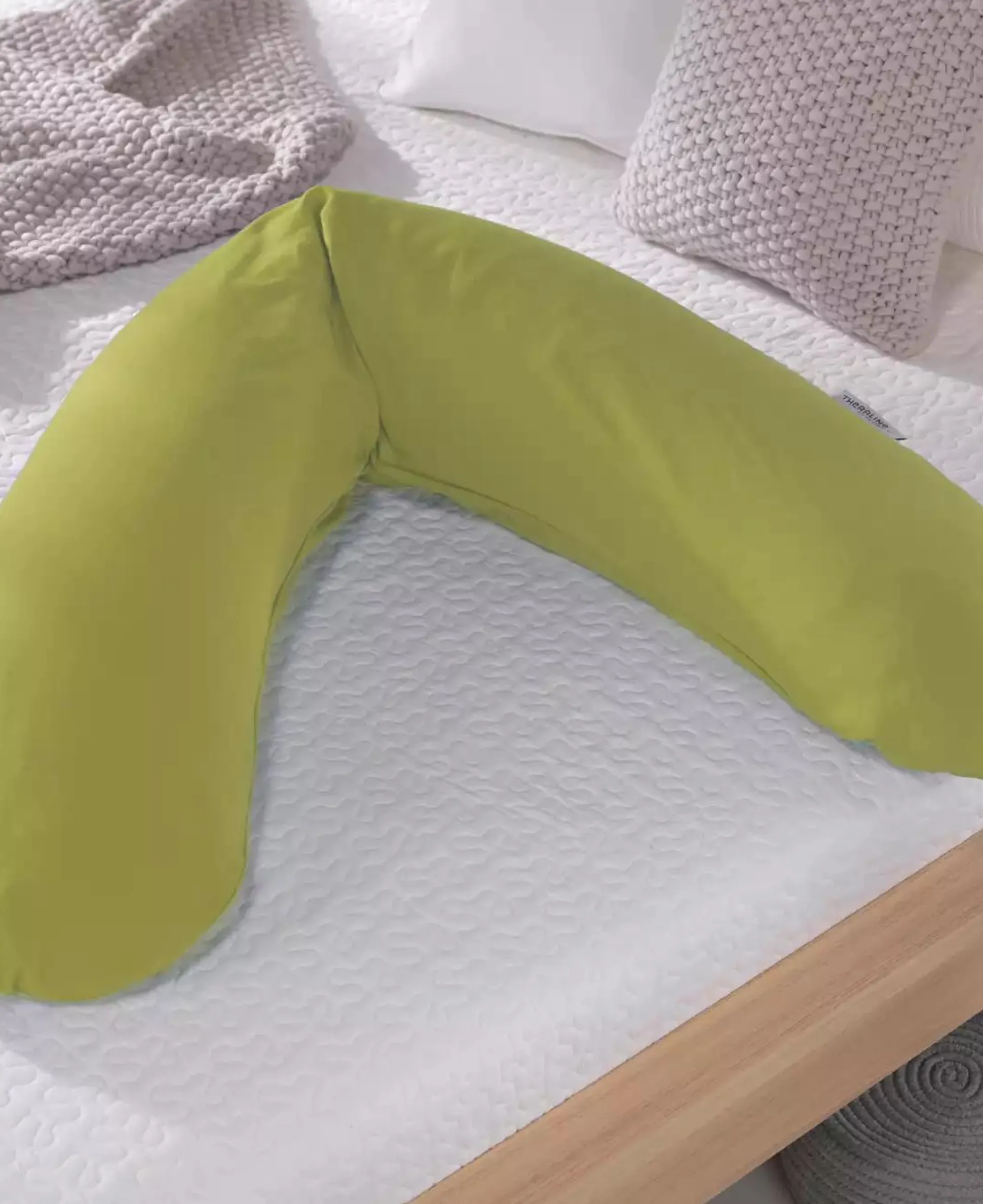 Stillkissen Jersey schilfgrün