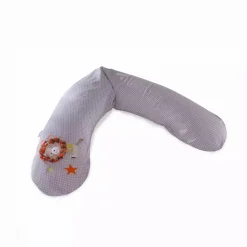 Stillkissen Knisterlöwe grau