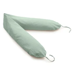 Stillkissen Musselin Frosty Green