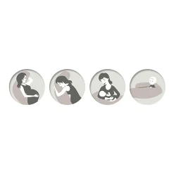 Stillkissen Original Musselin Salbei