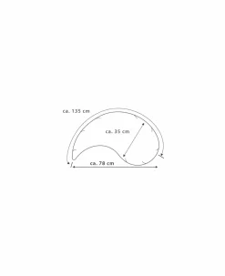 Stillkissen Yinnie Punkte grau