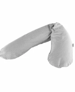 Stillkissenbezug Original Punkte grau