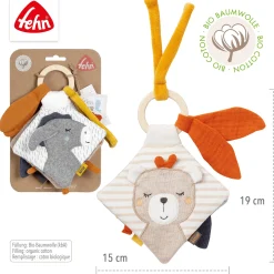 Stoffbuch Esel & Teddy