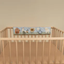 Stoffbuch Little Farm mit Aktivitäten für Laufgitter